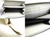 Authentic GUCCI Marmont GG White Leather Round Zip Long Wallet #b119  Seller Refurbished