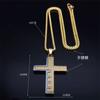 Stainless Steel Cross Pendant Jewelry Titanium Steel Necklace