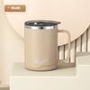 304 Stainless Steel Double-Wall Insulated Creative Simple Travel Mug with Lid Ideal for Tea and Beverages Durable Stylish Design