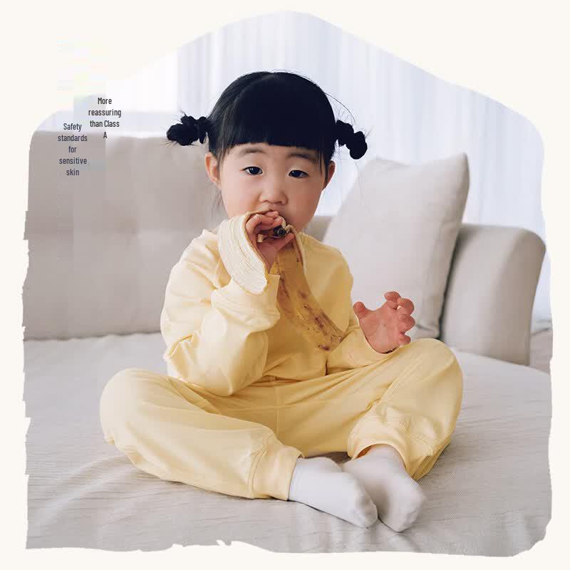 Q21 Beruhigendes, ekzemfreundliches Pyjama-Set für Kinder