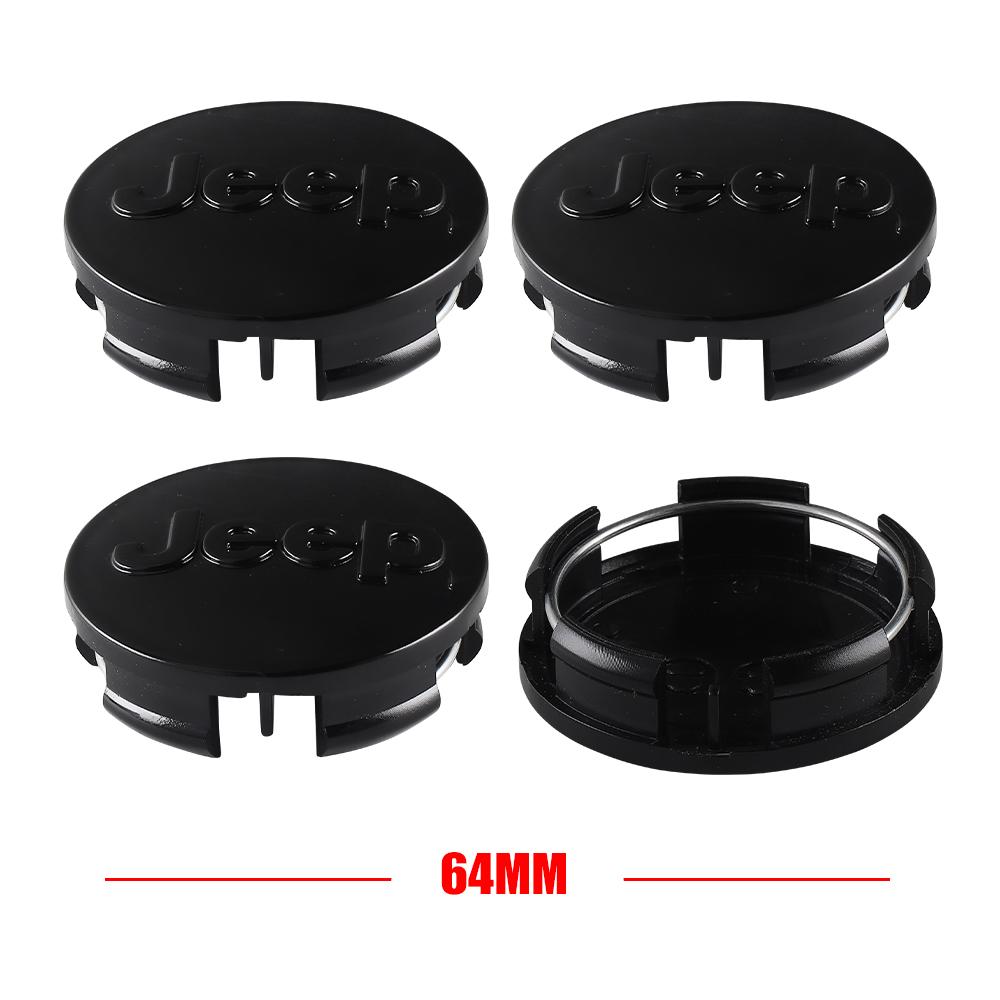 For Jeep 55mm 64mm Car Wheel Center Covers Hub Cap Badge Accessorie for Jeep Cherokee WK Gladiator Pickup Wrangler Jk Renegad