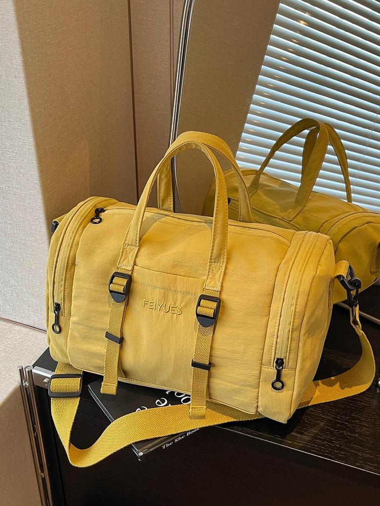 Women's Lightweight Travel Sports Bag: Large Capacity Hand-Carry for Short Business Trips & Fitness