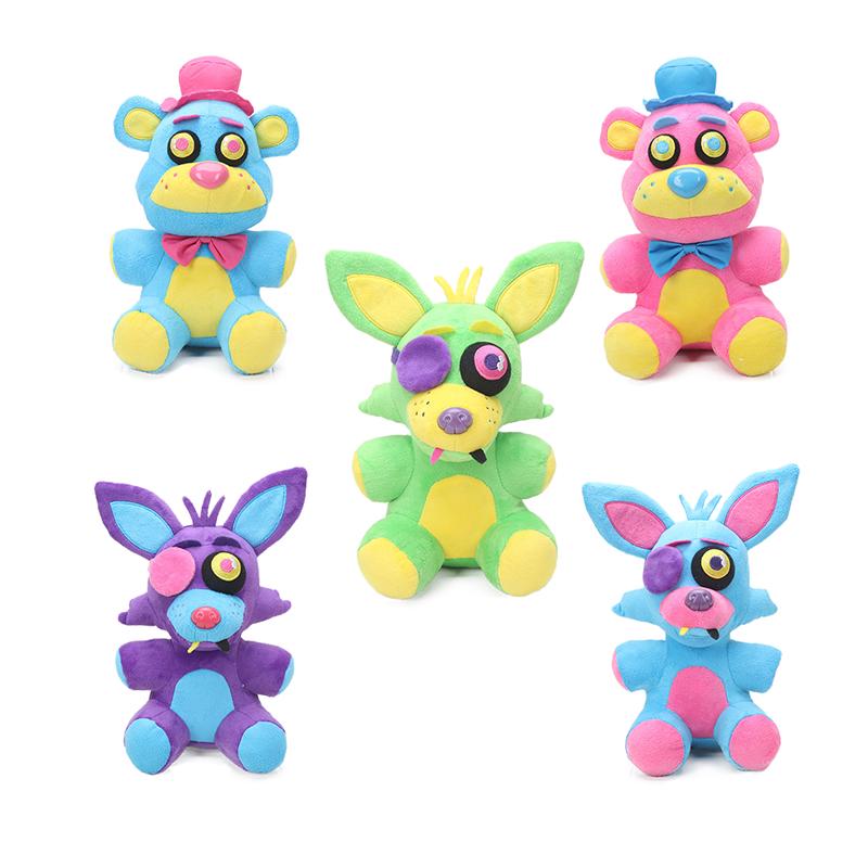 7 Five Blue Nights At Freddys Fnaf Horror Game Plush Doll Kids Toy Gifts