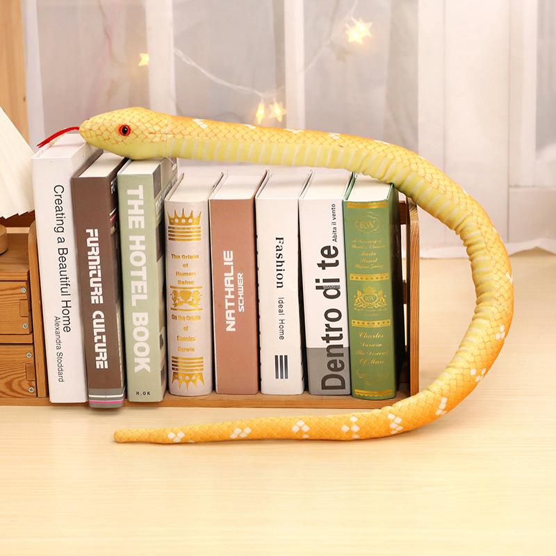 Amazon Python Simulations-Schlangen-Stofftier Trickpuppe Große Schlange Muppet Weiche Stoffpuppe