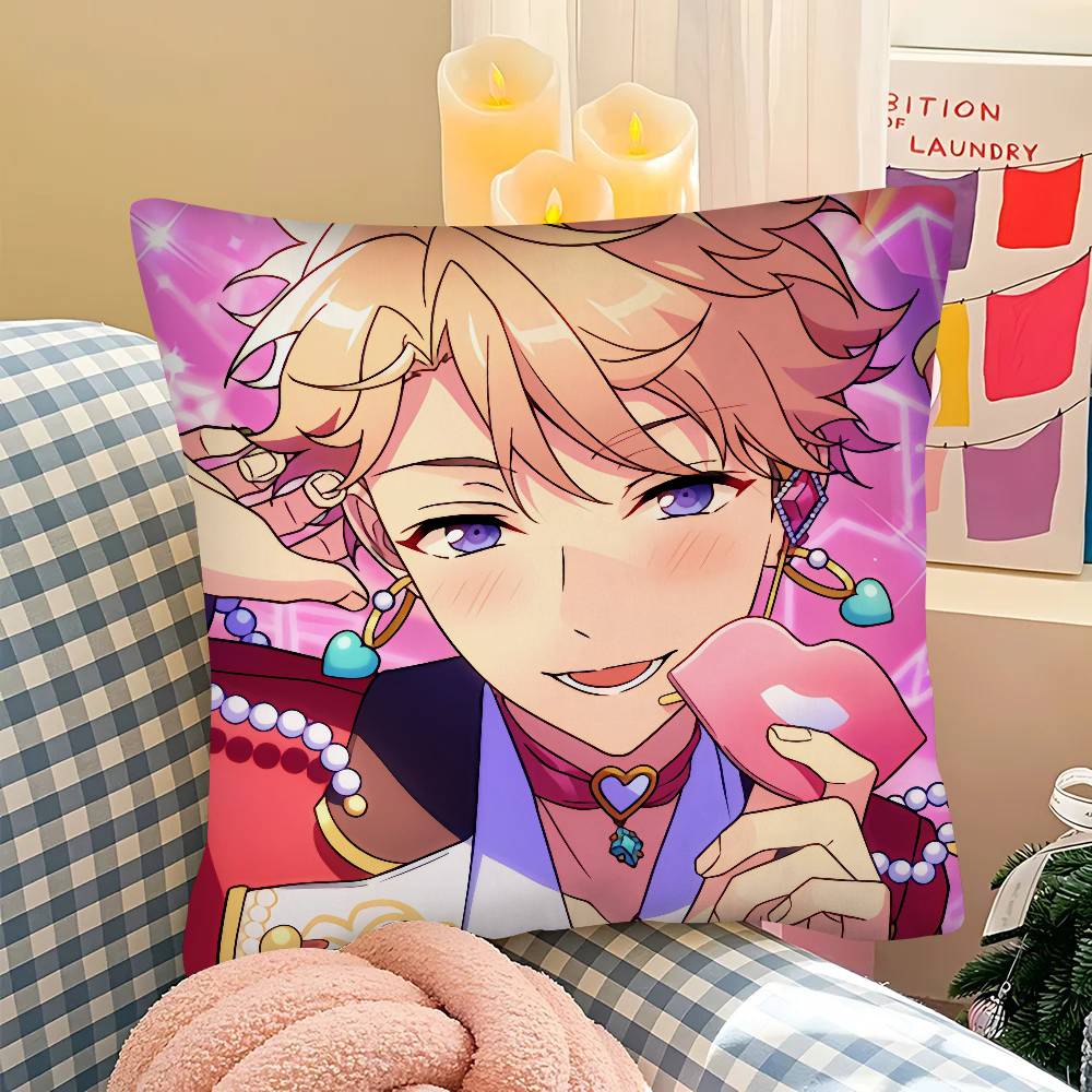 

1pc Narukami Arashi Pillow Case Fashion Square Pillowcase Bedroom Sofa Room Ins Decoration Leisure 40x40cm