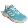 Adidas Shock Absorbing Durable Low Top Tennis Shoes Women Sneakers Blue White ID1493