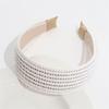 Chic Bohemian Style Raffia Knot Headband for Women's Beach Travel Hairbands Eco-Friendly Straw Accessory for Summer Outfits