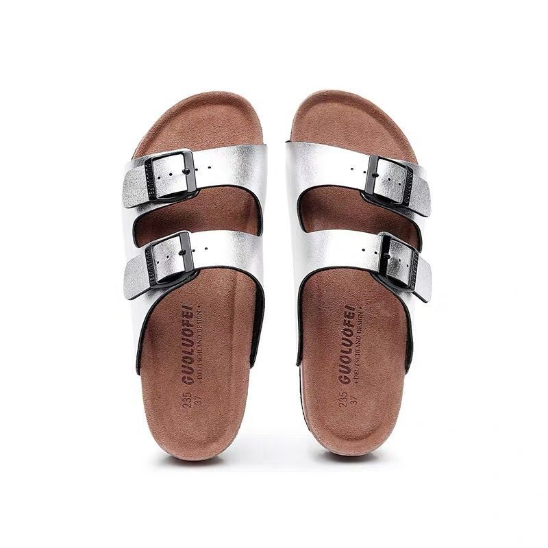 Fashion Women Suede Clogs Slippers Soft Insole Sandals With Arch Support Shoes Outdoor Beach Suede Clogs Slippers Slides For Men