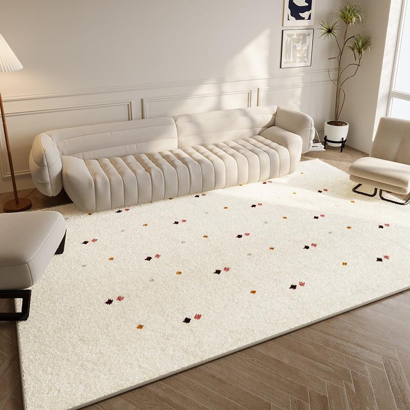 Living Room Carpet Dirt Resistant and Easy To Maintain Household Carpet Bedroom Bedside Carpet Decorative Foot Mat