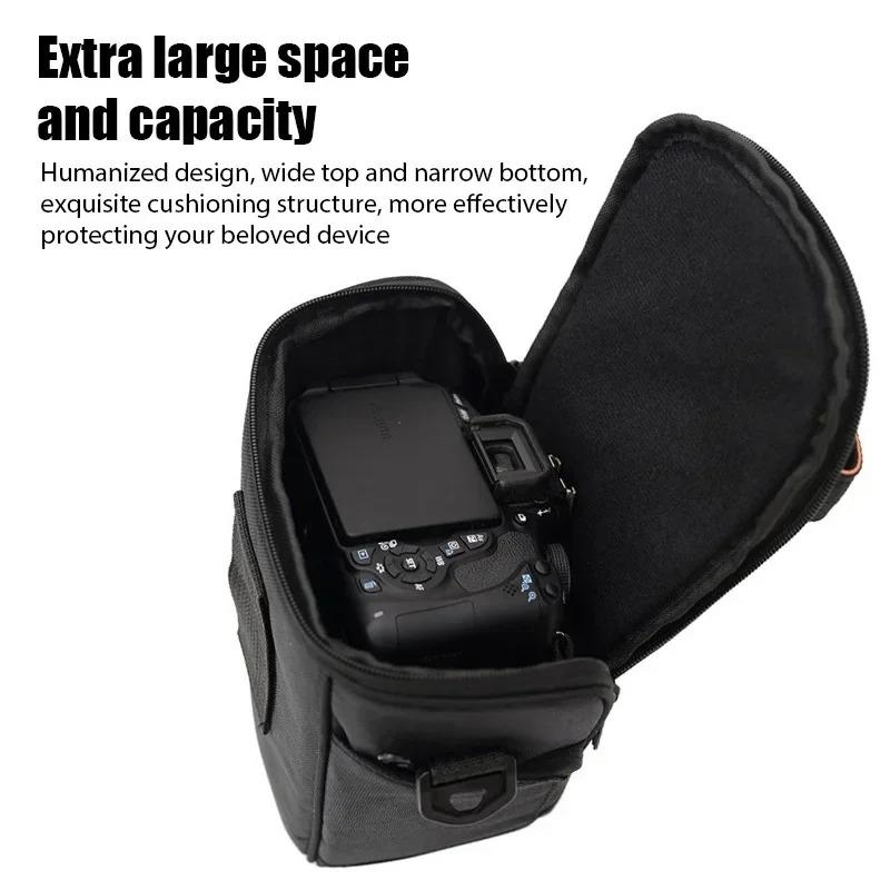 Digital Camera Bag Nylon Shoulder Bag Photographic Equipment Bag Waterproof Micro Single For Nikon Canon