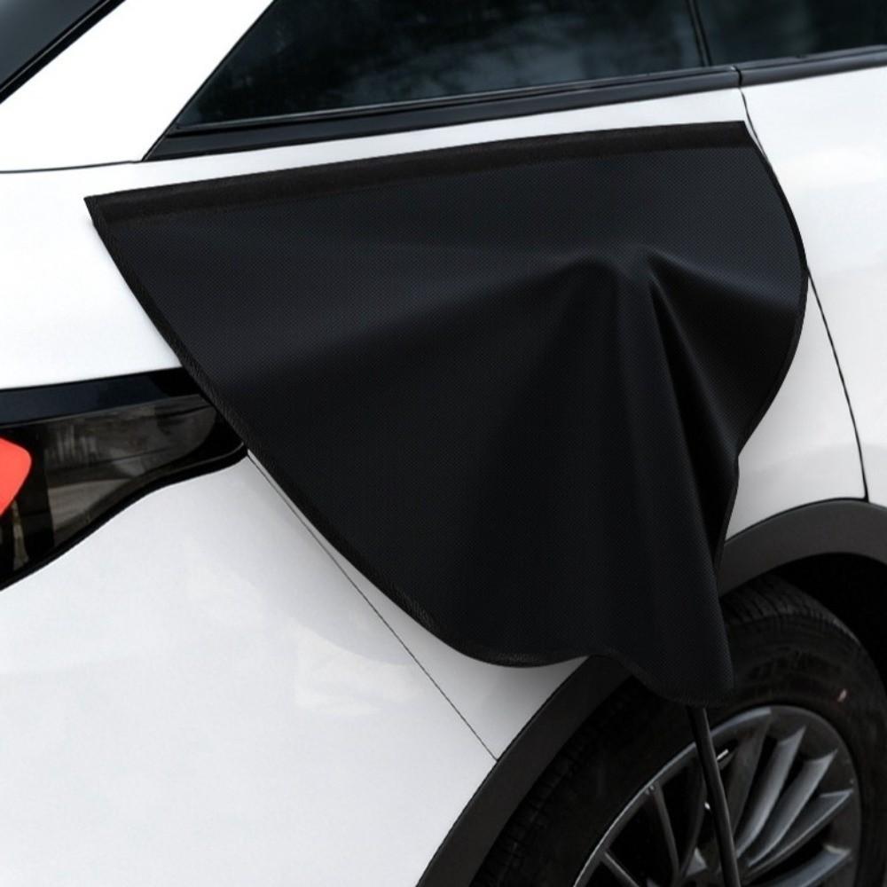 Strong Magnetic Adsorption Charging Port Cover Waterproof Rainproof Cover  For Electric Cars