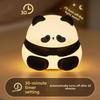 Cute Rechargeable LED Night Light Duck Panda Touch Sensor Lamp with Timer Warm Light Animal Table Lamp Bedroom Decor Kid Gift