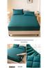 Waterproof Quilted Mattress Protector with Small Checkered Design