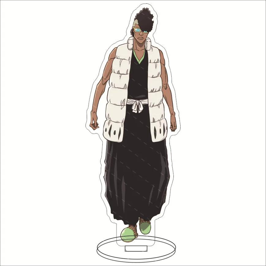 Anime BLEACH Acrylic Decorative Crafts Toy 15cm Ichigo Kurosaki Aizen Sousuke Collectible Figures Desktop Home Decoration