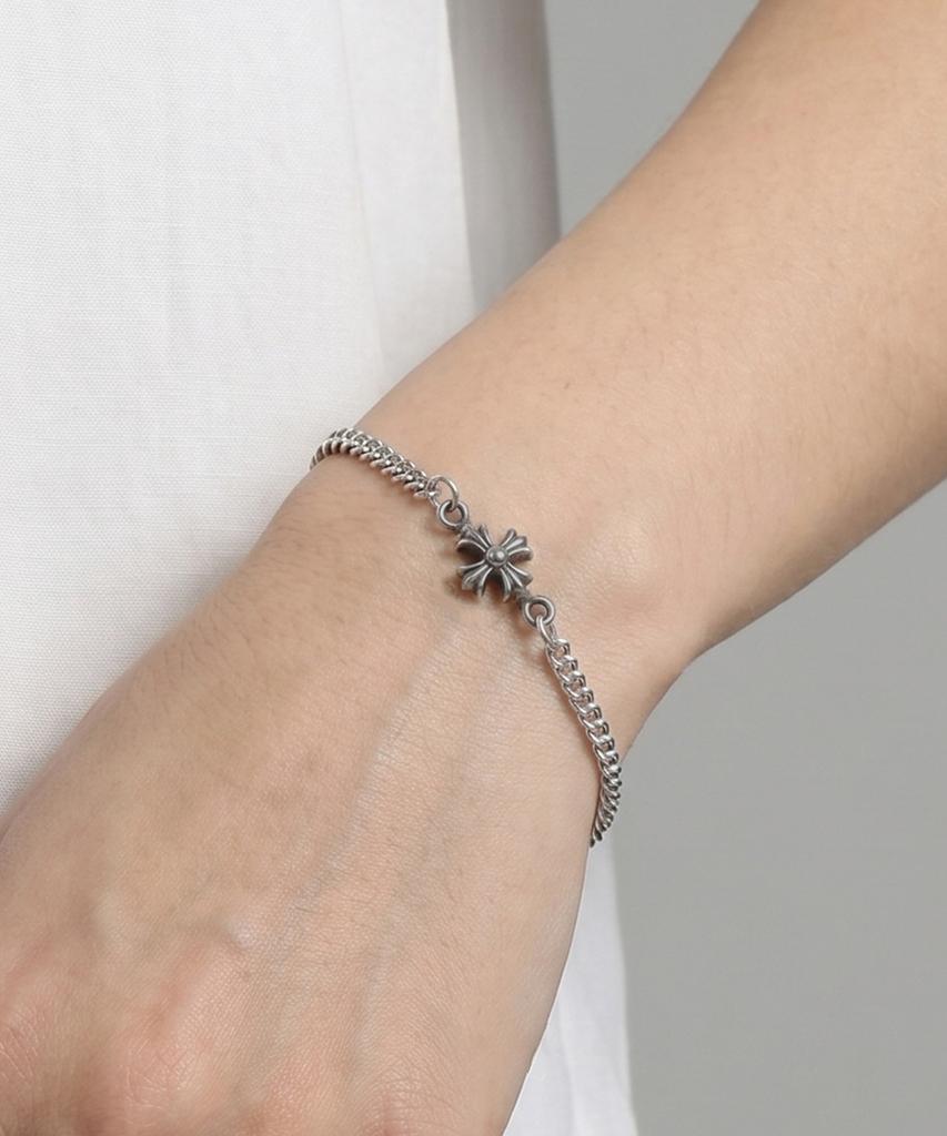 Julius1 Unisex Antique Flower Bracelet Jsb-029