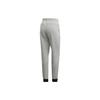 adidas Gestrickte Jogginghose mit Logo-Print, Damen, Elastischer Bund, Kordelzug, Lässig, Grau, Unterteil DP5173