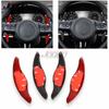 Carbon Fiber Car Steering Wheel Shift Paddle Extension Cover Trim Accessories For KIA Stinger GT GT-Line GTS 2018 -