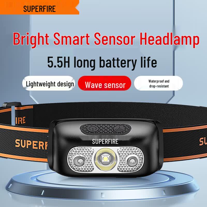 

SupFire HL05-G Rechargeable LED Headlamp for Night Fishing