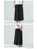 Men's Hanfu Wide-Leg Summer Pants: Retro Chinese Style, Thin Youth Tang Suit