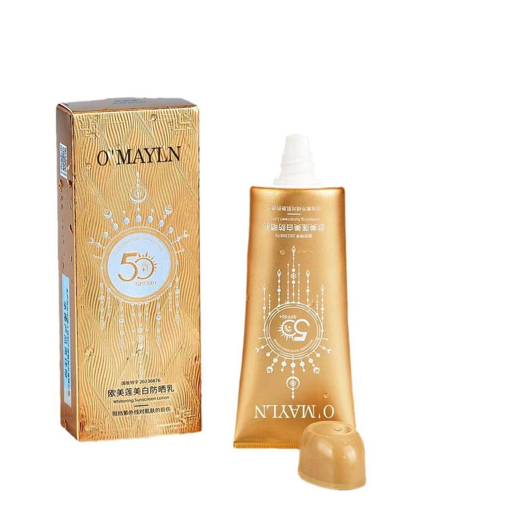 Sunscreen SPF50+ PA+++ 60ml UV Protection Lightweight Non-Greasy Moisturizing