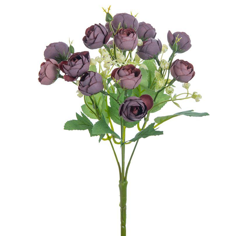 

Дешевые искусственные цветы шелковые чайные бутоны розы свадебный сад букет невесты фестивальный венок украшение вазы домашняя комната искусственный пион 2pcs бордовый