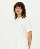 KODAK Terry Polo Shirt Women'S Ivory