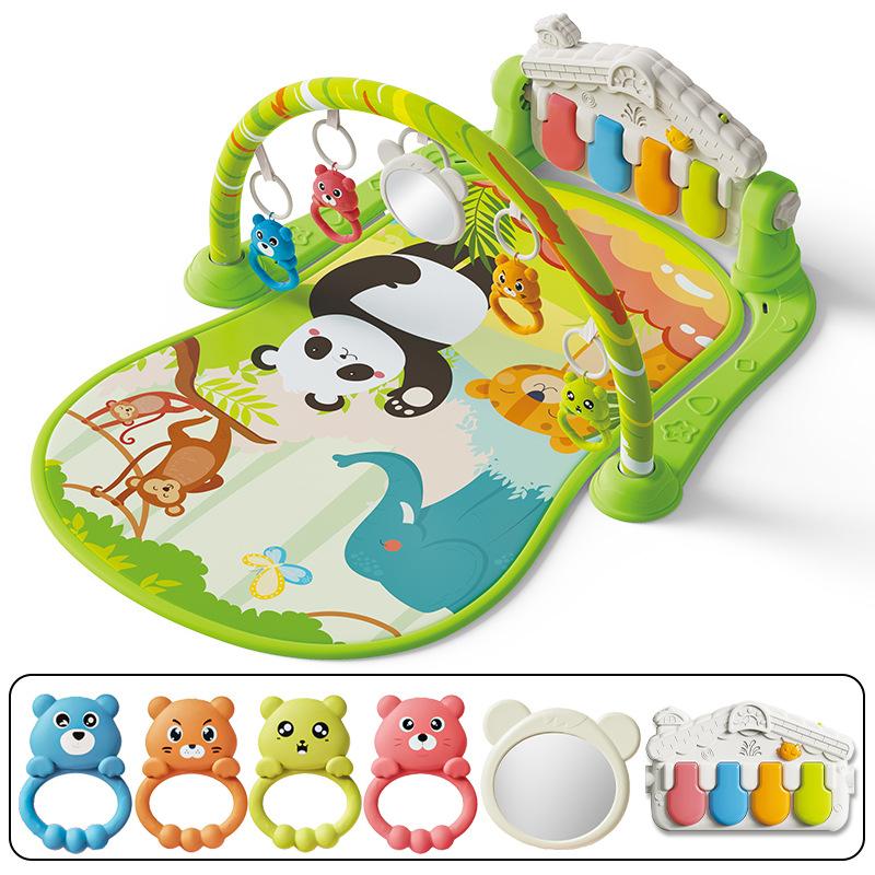 Foot-operated Piano Baby Gym, Early Childhood Education Music, Educational Play Mat for Babies Aged 0-3, Baby Toys