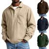 Men's   Lightly  Ripe  Leisure  Flip  Collar  Long  Sleeves  Shirt