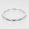 Chaumet Eternal De Chaumet Ring 0.1" Band Pt950Platinum/diamond #9.5(US Size) 3.77g Mens Used