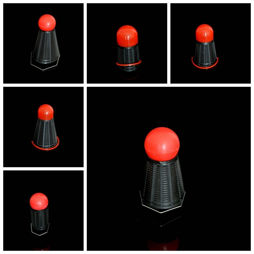 Effective Bait Placement Black Red Fishing Bait Thrower  Catching Tool