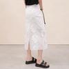 Silkbay Embroidered High-Waist Mid-length Skirt