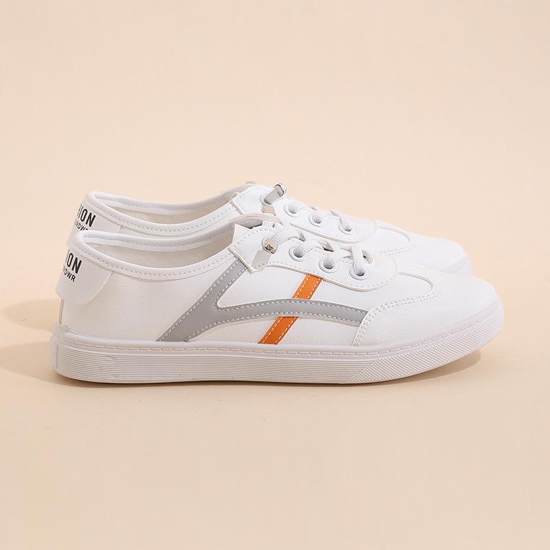 

Little white shoes women s new single shoes leather student shoes versatile lightweight casual flat baseplate shoes one pedal 41