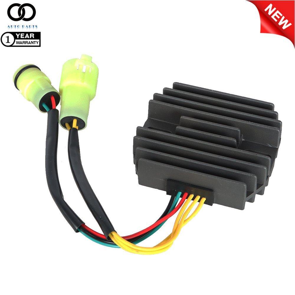 1987-1992 Honda TRX 350D Fourtrax Foreman Квадроцикл Регулятор-выпрямитель | Черный