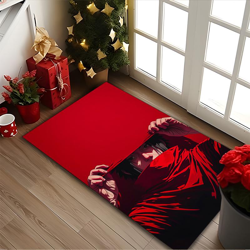 [naruto Printed Carpet] Durable Home and Office Area Rug, Kitchen Farmhouse Decorative Floor Mat
