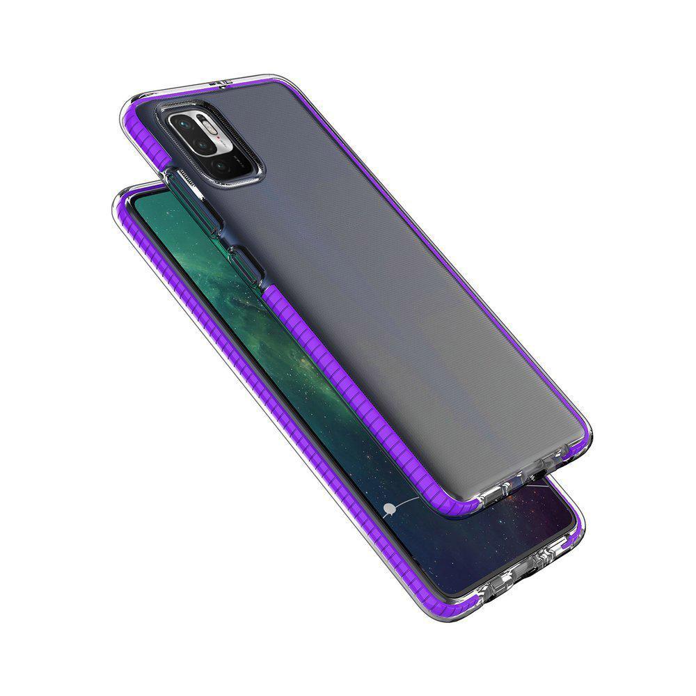 Gel Case with Colored Frame for Xiaomi Redmi Note 10 5G / Poco M3 Pro - Black