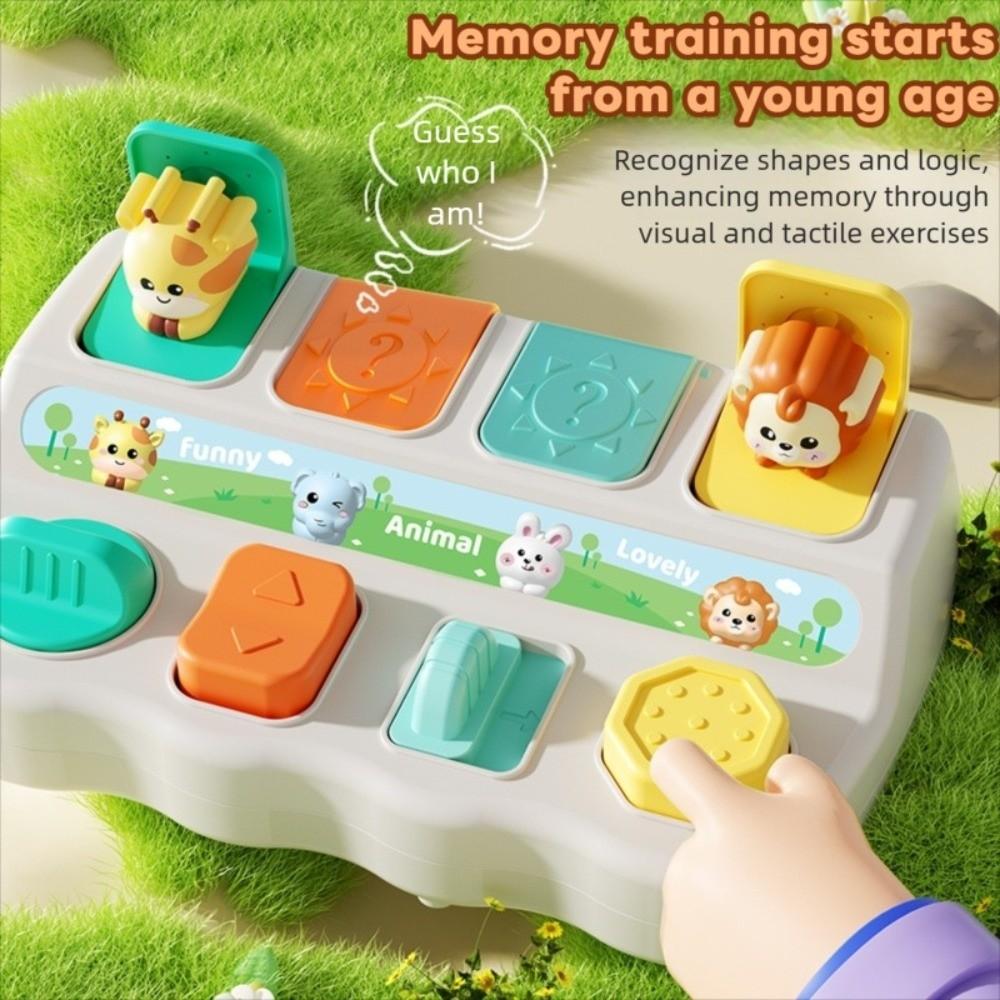 for Sorting Colors and Animals Baby Pop Up Whack a Mole Toy Learning Infant Toys  Kids