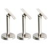 3Pcs Adjustable Stair Handrail Brackets Movable Column Bracket 304 Stainless Steel Handrail Wall Support Hardware Accessories