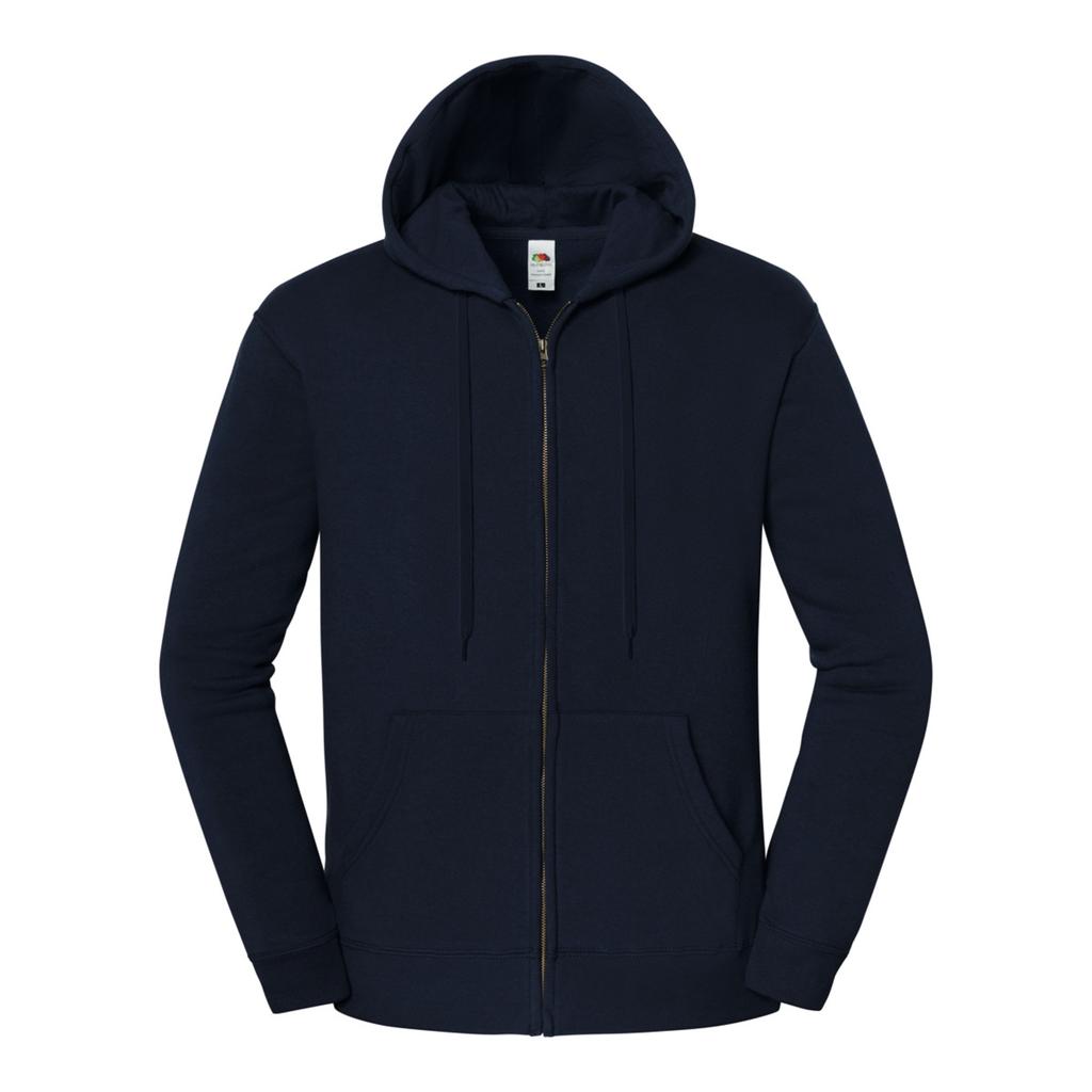 Fruit of the Loom Mens Iconic Premium Full Zip Hoodie