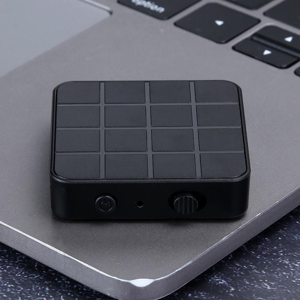 Wireless Audio Adapter Transmitter Receiver 2‑in‑1 for Bluetooth 5.0 TV Computer Aux 3.5mm