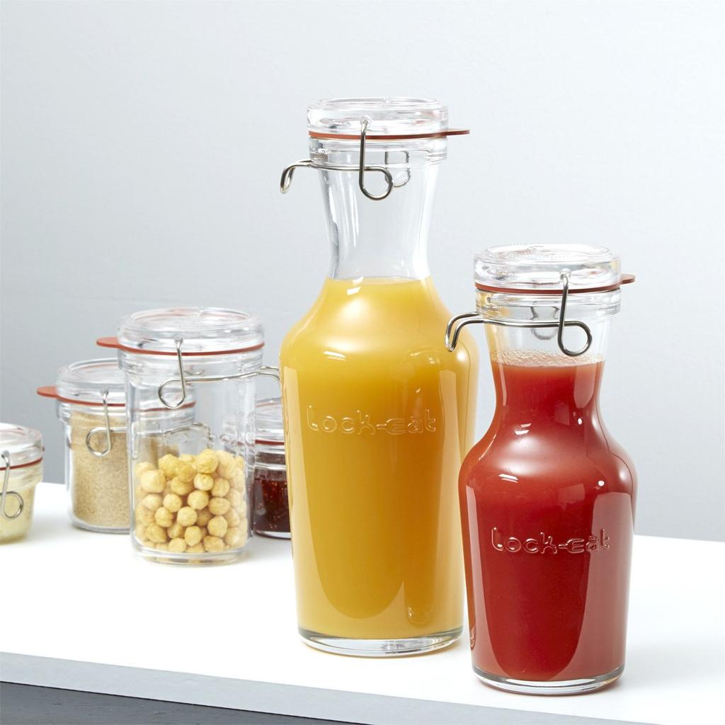 Bruno Evrard Bormioli Luig Rock Eat Carafe, 1000ml, 1196501, Italy, ABL6603