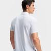 Fila Tennis Solid Color Sports Texture High-End Minimalist Short Sleeve Polo Men Polo Bright-White A11M433107FWT