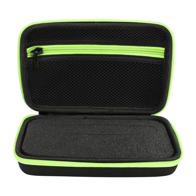 Nylon TPU Electric Shaver Storage Bag Men Hair Shaving Tool Case Organizer For Philips QP2520/90/70Black Green