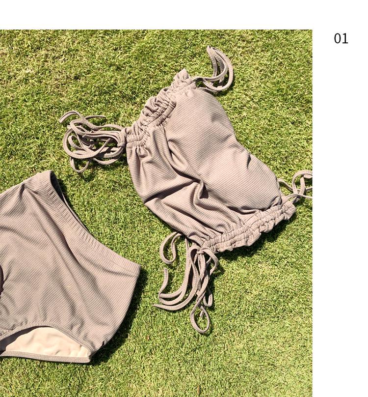 Women's 2020 Korean Style Tummy Control Two-Piece Bikini