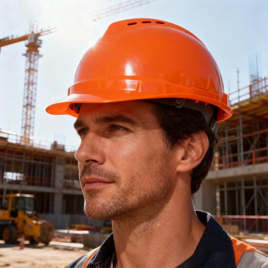 Yousheng Construction Head Protection Hard Hat Adjustable Breathable Lightweight Men Women Outdoor Industrial Work Security Helmet with Ventilation