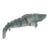 Remote Control Boat Mosasaurus Shape 2.4Ghz High Simulation Waterproof Diving Toy for Adults Kids