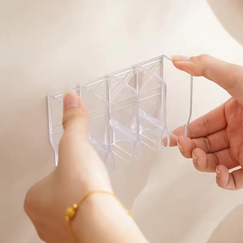 Suport Depozitare Cremă de Mâini Cutie Sortare Cosmetice Compartimente Multiple Suport Gel de Curățare Facială Capacitate Mare Organizator Baie