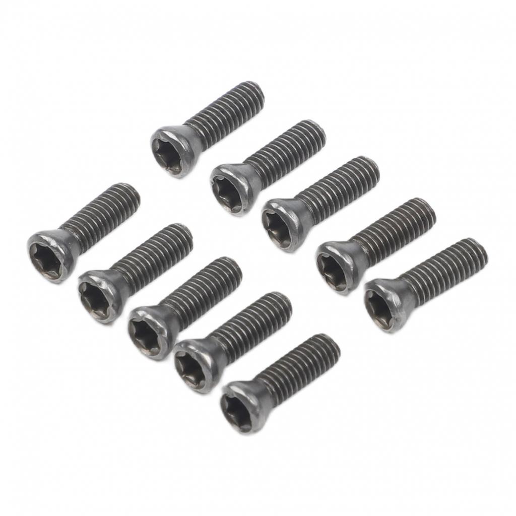 Screw Set of Ten For Use with CNC Machines and Carbide Inserts For Replacement