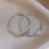 925 Sterling Silver Hoop Earrings: 2025 Modern Niche Design - Elegant & Luxurious for Women