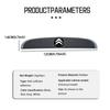 4Pcs Car Styling Door Side Edge Anti-collision Bumper Strip Sticker Rearview Mirror Anti-scratch Glue Sticker For Citroen C4 C3