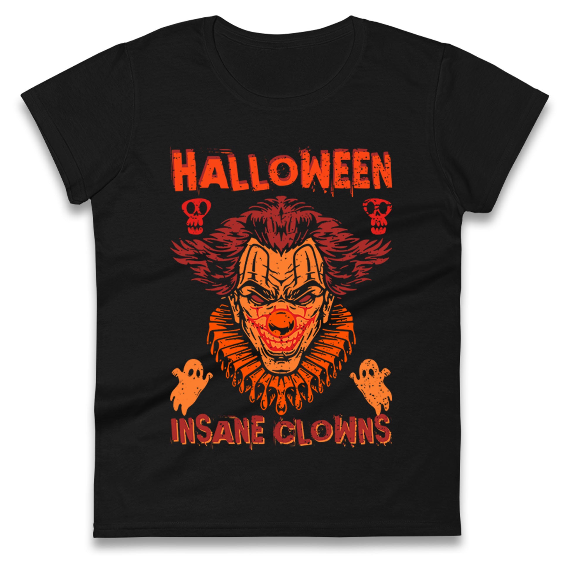 

Insane Clown Halloween Womens T Shirt Mens Tops Tees Unisex 4XL